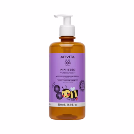 Apivita Mini Bees Champô Suave Crianças 500ml