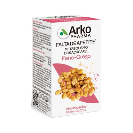 Arkocápsulas Fenugreek Bio 40 capsules