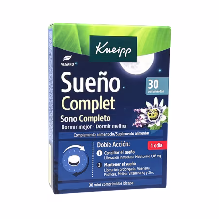 Kneipp Sommeil Complet 30 comprimés