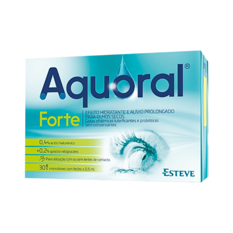 Aquoral Forte Single-Dose Eye Drops 30x0.5ml