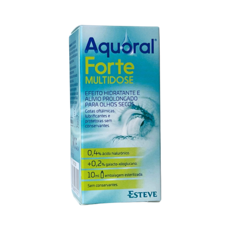 Aquoral Forte Gouttes Oculaires Multidose 10ml