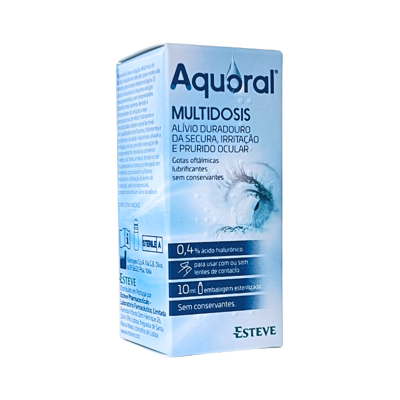 Aquoral Gotas Oftálmicas Multidose 10ml