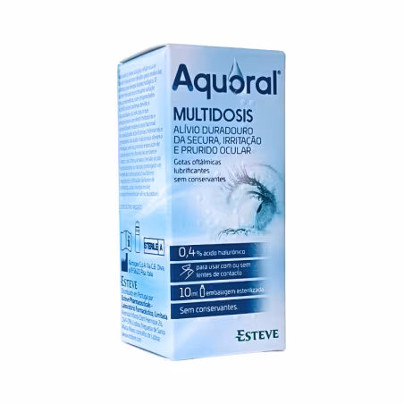 Aquoral Gotas Oftálmicas Multidosis 10ml