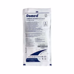 Romed Powdered Latex Surgical Gloves Size 7 1 pair