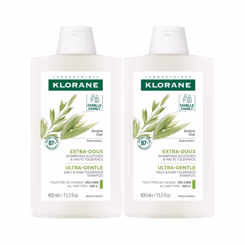 Klorane Champô com Aveia 2x400ml
