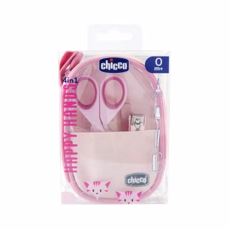 Chicco Happy Hands Conjunto Manicure Rosa