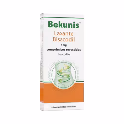Bekunis Laxante Bisacodil 5mg 20 comprimidos revestidos