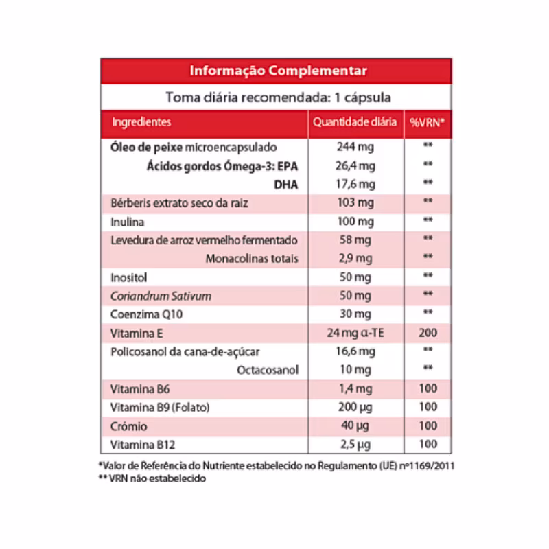 Lipocolesterol Tecnilor 30 cápsulas