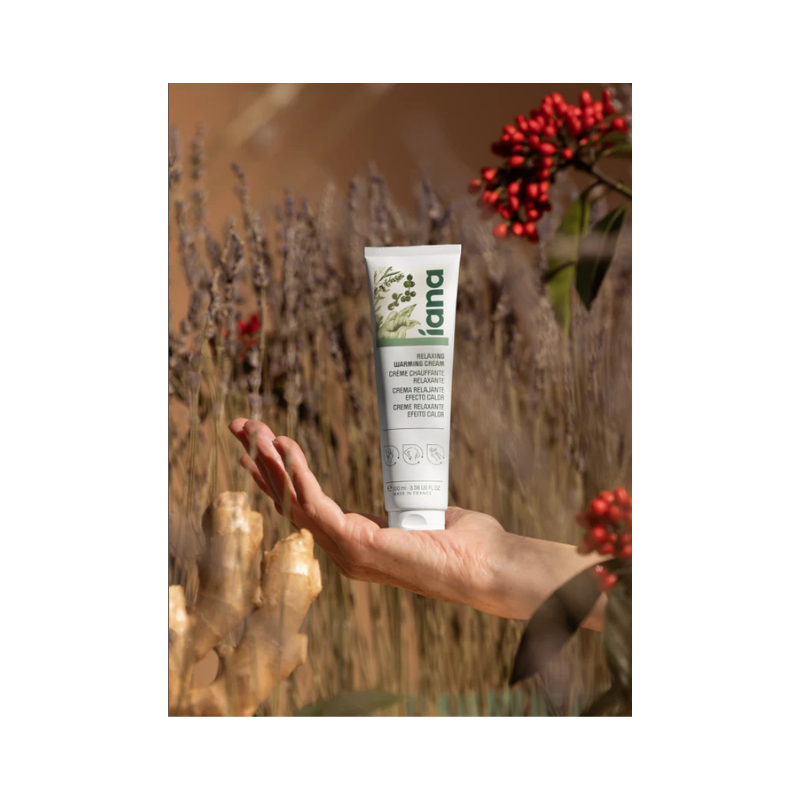 Crème relaxante effet chaleur Íana 100 ml