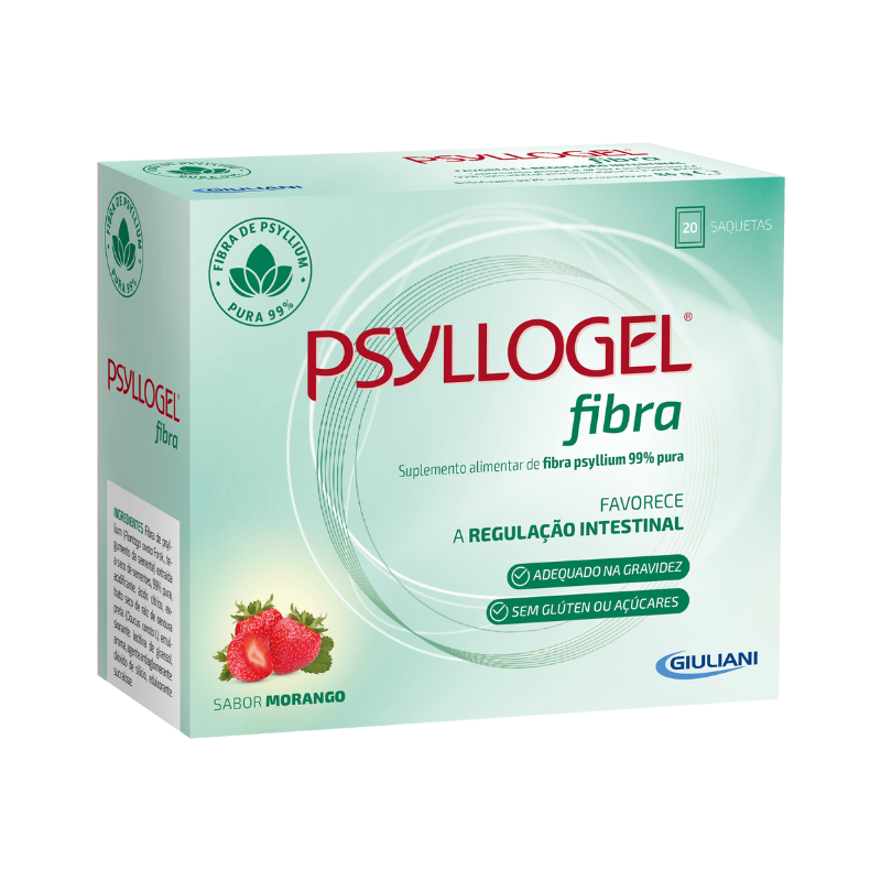 Psyllogel Fibre Fraise 20 sachets