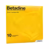 Betadine Gasa Impregnada 10x10cm 10 unidades