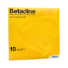 Betadine Impregnated Gauze 10x10cm 10 units