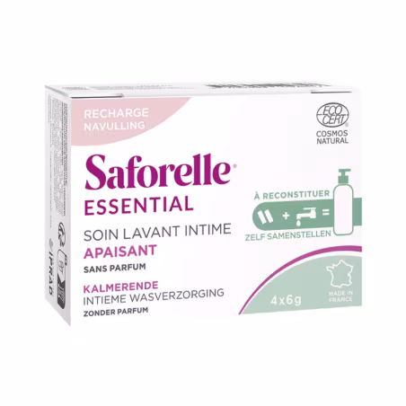 Saforelle Essential Recargas 4x6g
