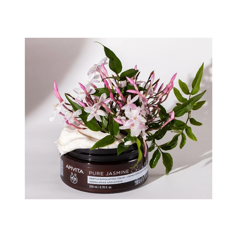 Apivita Pure Jasmine Creme Esfoliante Suave 200ml