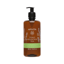 Apivita Tonic Mountain Tea Gel de Ducha Aceites Esenciales 500ml