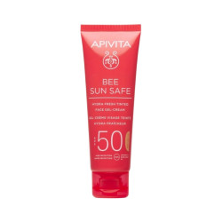 Apivita Bee Sun Safe Hydra Fresh Gel-Crema SPF50 con Color 50ml