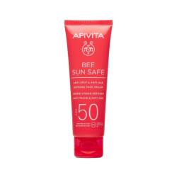 Apivita Bee Sun Safe Crema Protectora Antimanchas y Antiedad SPF50 50ml