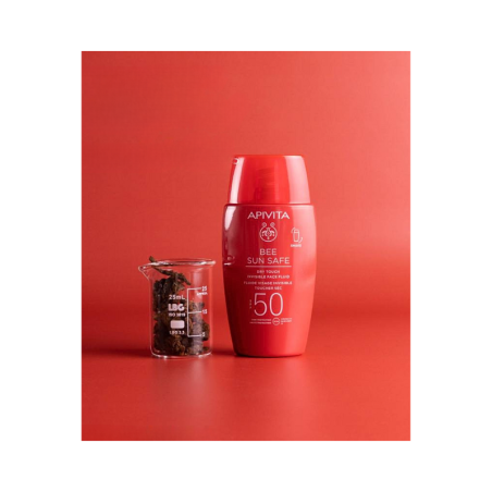 Apivita Bee Sun Safe Fluide Invisible Toucher Sec SPF50 50ml