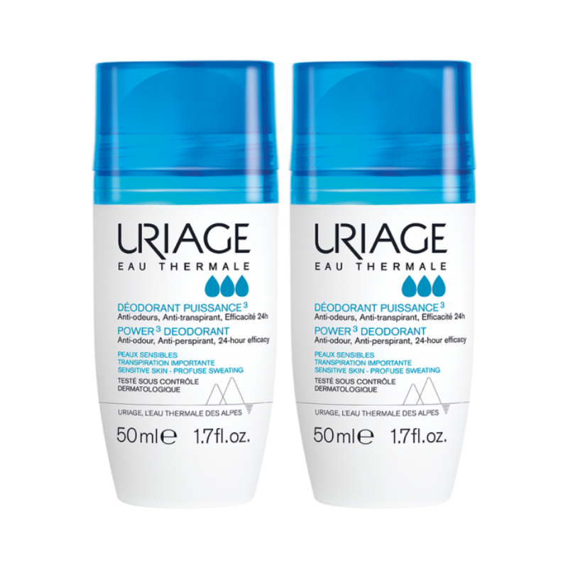 Uriage Desodorizante Roll-On Forte 2x50ml