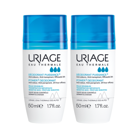 Uriage Desodorizante Roll-On Forte 2x50ml