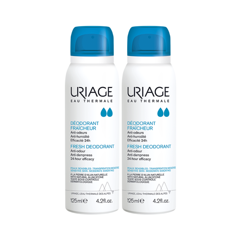 Uriage Desodorante Refrescante Spray 2x125ml