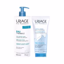 Uriage Eau Thermale Leche Corporal Aterciopelada + Crema Limpiadora Pack