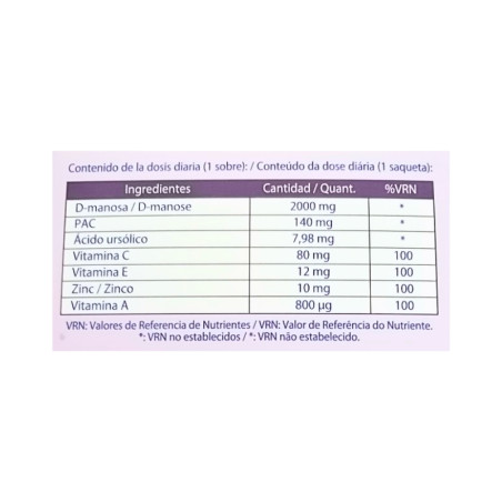 Manosar 30 saquetas