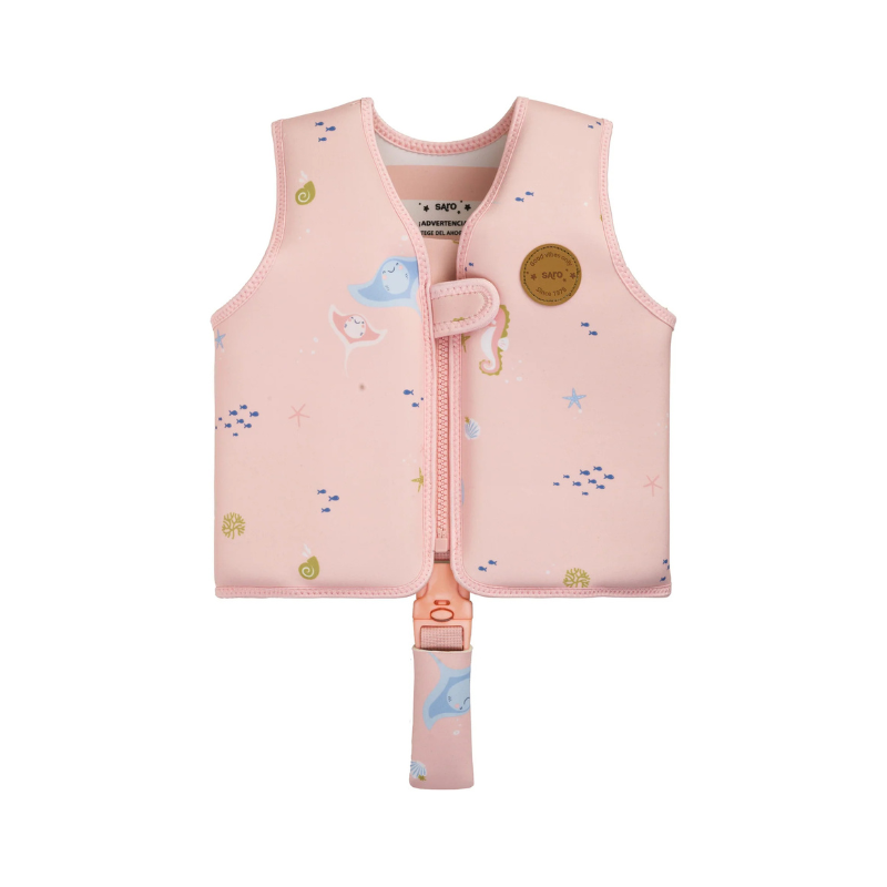 Saro Chaleco Flotador de Aprendizaje M 3-6 años Seahorse
