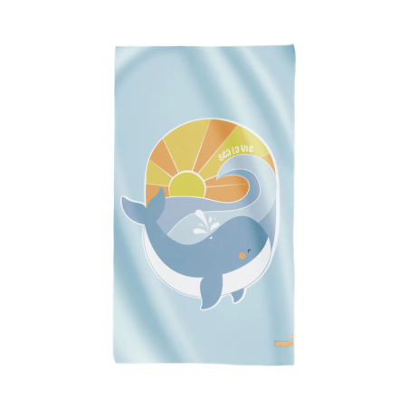 Saro Microfiber Towel Sea La Vie