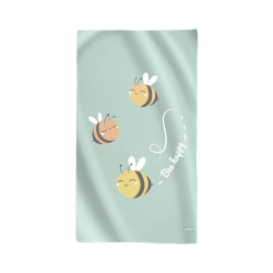 Saro Toalha de Microfibra Bee Happy