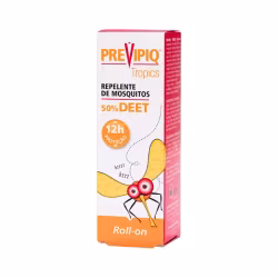 Previpiq Tropics Répulsif Anti-Moustiques Roll-On 50% Deet 50ml
