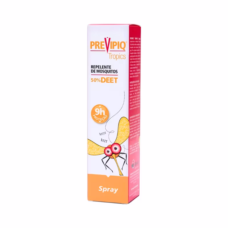 Previpiq Tropics Repelente de Mosquitos Spray 50% Deet 75ml