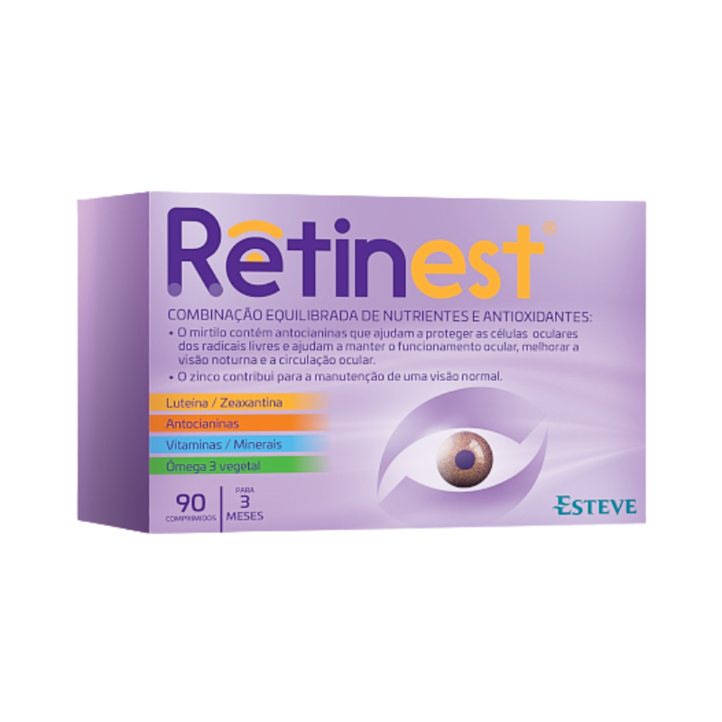 Retinest Multivitamínico Oftálmico 90 comprimidos