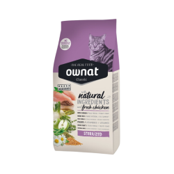 Ownat Classic Chat Sterilized 4kg