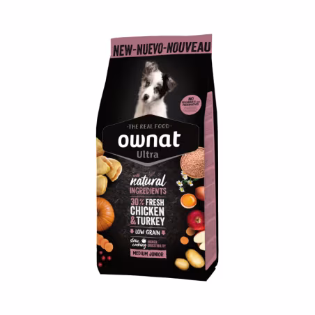 Ownat Ultra Cão Medium Junior 400g