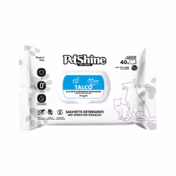 Petshine Toallitas Talco 40 unidades