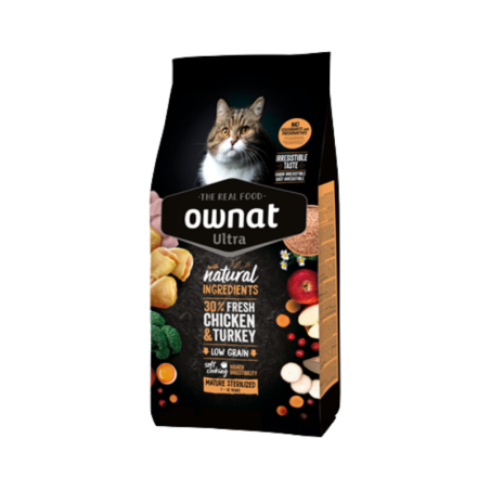 Ownat Ultra Cat Mature Sterilized 8kg
