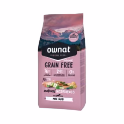 Ownat Grain Free Prime Chien Mini Adult Lamb 1kg