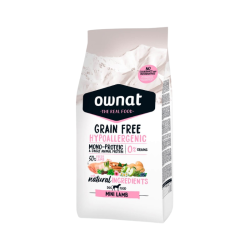 Ownat Grain Free Hypoallergenic Chien Mini Lamb 1kg
