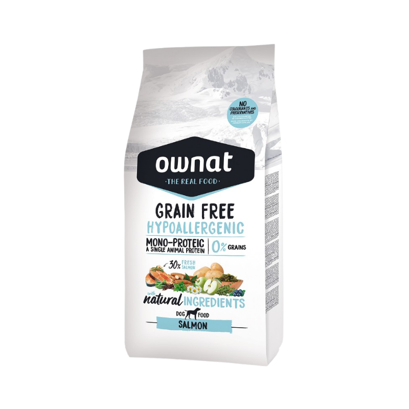 Ownat Grain Free Hypoallergenic Dog Salmon 12kg