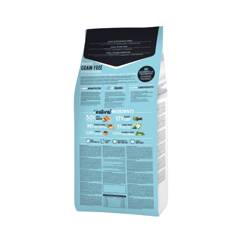 Ownat Grain Free Hypoallergenic Dog Salmon 12kg