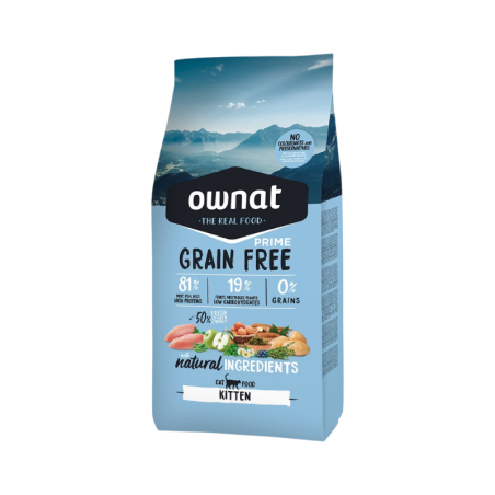 Ownat Grain Free Prime Gato Kitten 1kg