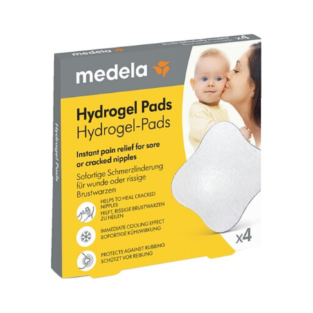 Medela Almofadas de Hidrogel 4 unidades Medela Almofadas de Hidrogel 4 unidades