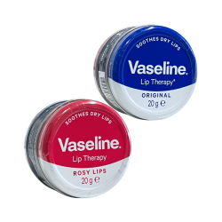 Vaseline Lip Therapy Original + Rosy Lips 2x20g