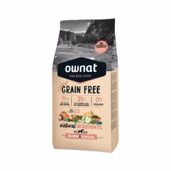 Ownat Just Grain Free Perro Salmon & Seafood 14kg