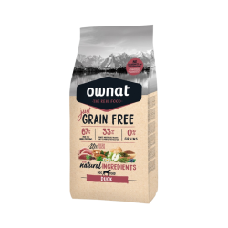Ownat Just Grain Free Chien Duck 3kg