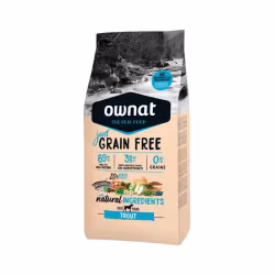 Ownat Just Grain Free Cão Trout 3kg