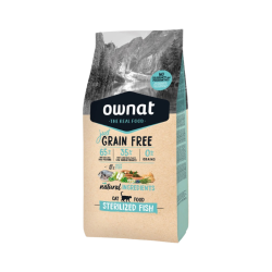 Ownat Just Grain Free Chat Sterilized Fish 3kg