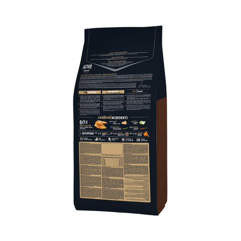 Ownat Author Grain Free Perro Fresh Rooster 3kg