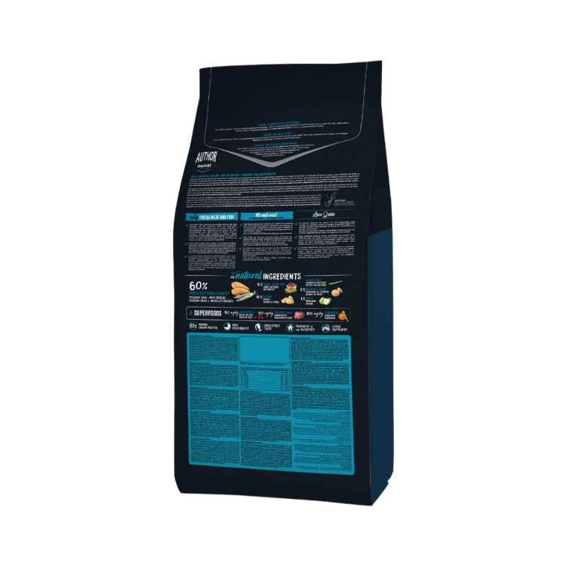 Ownat Author Gato Fresh Oily Fish & Poultry 1,5kg